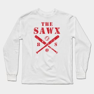 The sawx Boston red Sox baseball team Long Sleeve T-Shirt